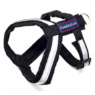 XS Gustaf & Evita šunų petnešos juodos