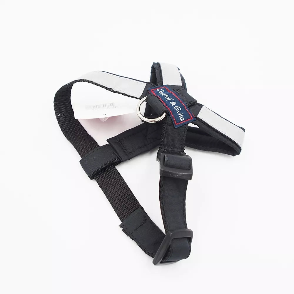 XS Gustaf & Evita šunų petnešos juodos