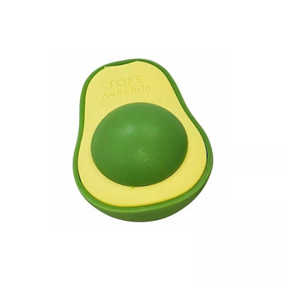 Žaislas katėms Avokadas su katžole, 4,5x3,5x6 cm