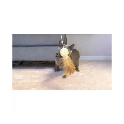 Žaislas katėms meškerė, 40 cm