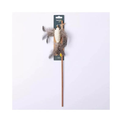 Žaislas katėms meškerė su paukščiuku