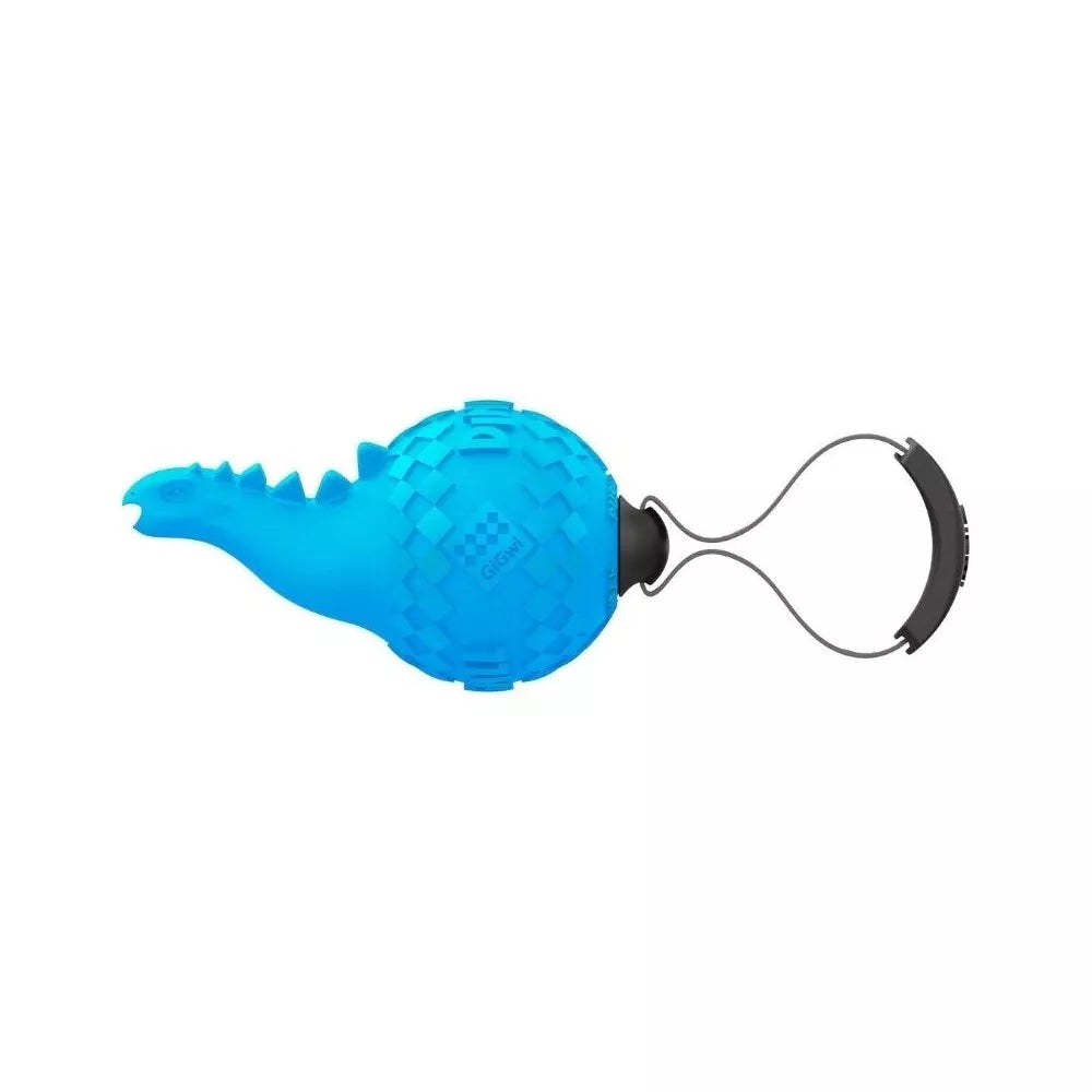 Žaislas šunims GiGwi Push To Mute Dinoball Apatosaurus dinozauras