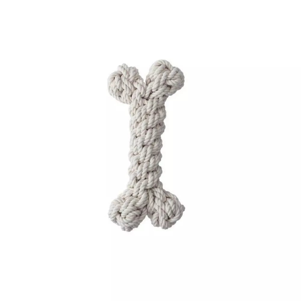 Žaislas šunims iš natūralios virvės, kaulas, XXL, 40 cm