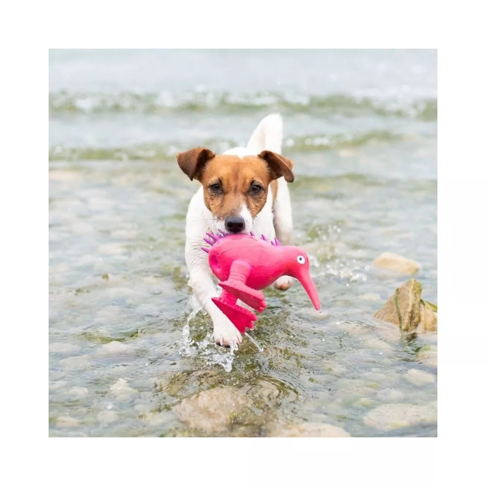 Žaislas šunims lateksinis cypiantis kivis, žalias, 11,5 cm, M