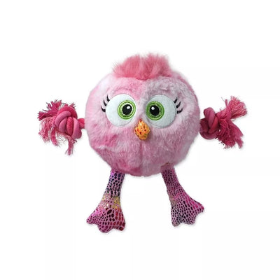 Žaislas šunims pliušinis rožinis viščiukas Dog Fantasy, 15 cm