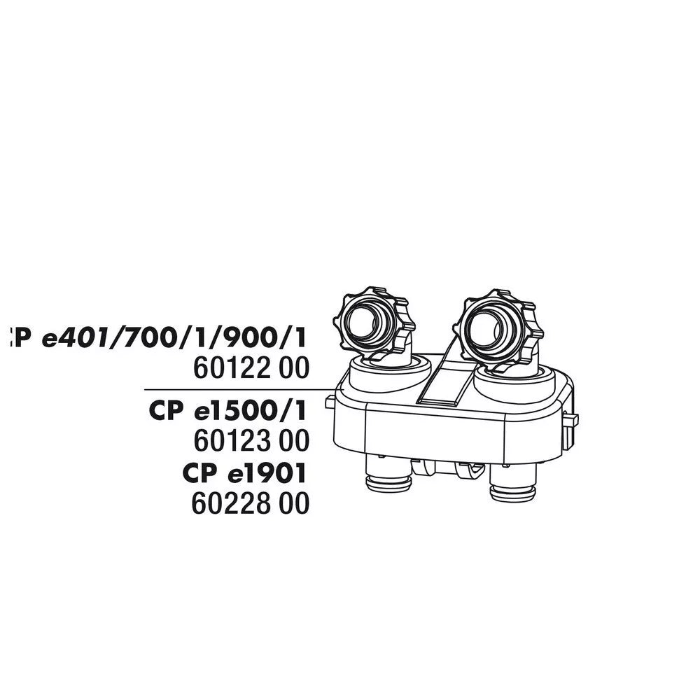 Žarnų prijungimo blokas išoriniams filtrams JBL CristalProfi e1500/1