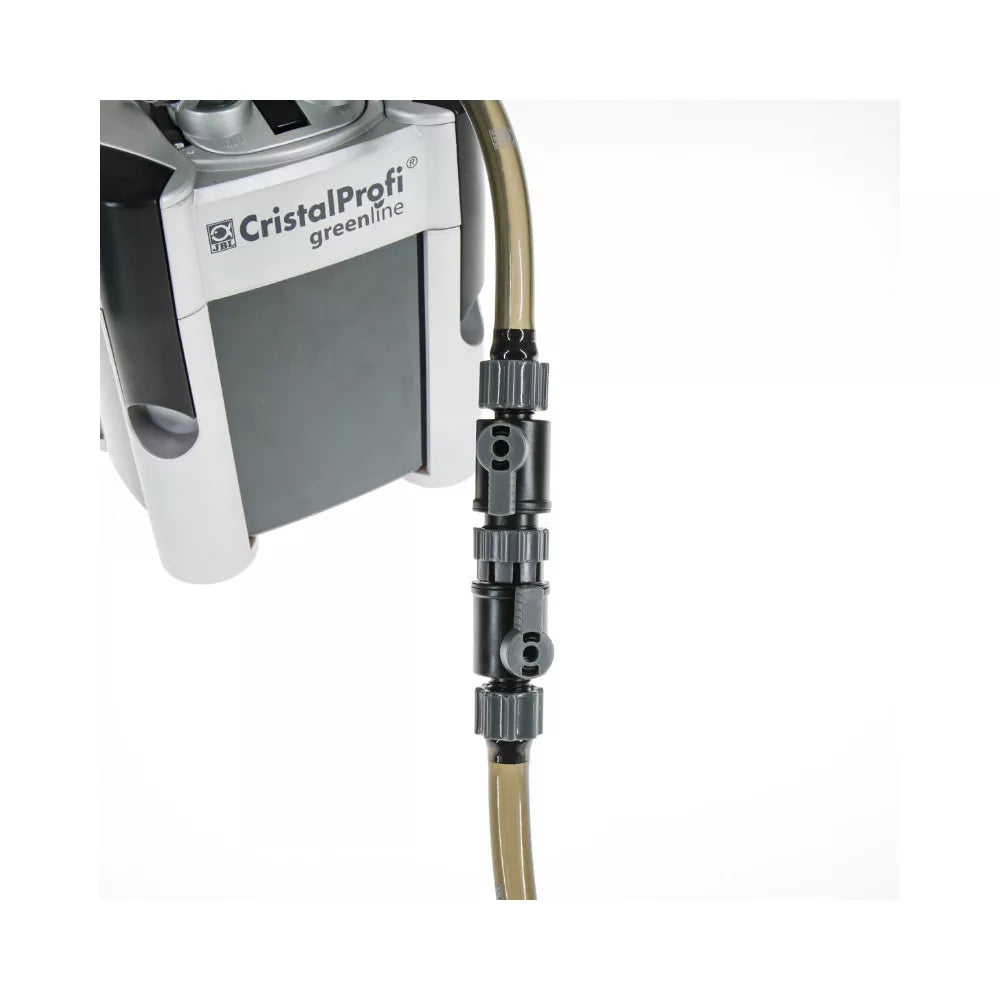 Žarnų sujungimo detalė su sklendėmis 16/22